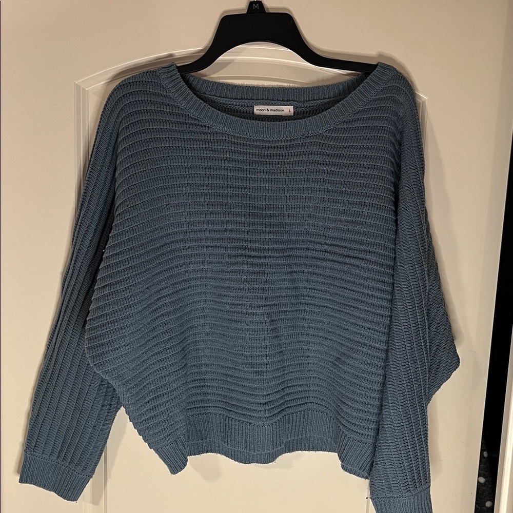 moon & madison Blue Women's Sweater